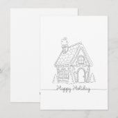 Holiday house シーズンカード (正面/裏面)