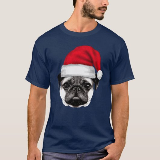Holiday house pug tシャツ (正面)