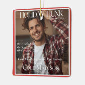 Holiday Hunk 雑誌風 オーナメント (左)