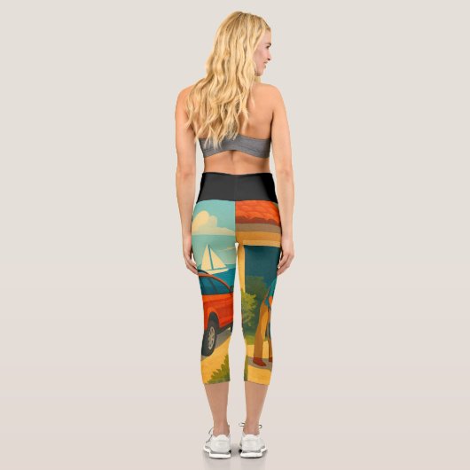 Holiday is カプリレギンス (裏面)