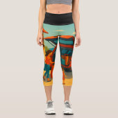 Holiday is カプリレギンス (正面)