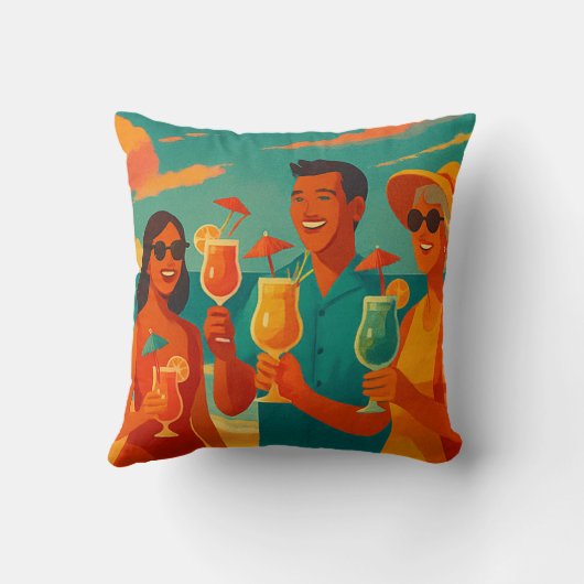 Holiday is クッション (裏面)