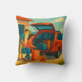 Holiday is クッション (裏面)