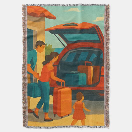 holiday is スローブランケット (正面縦)