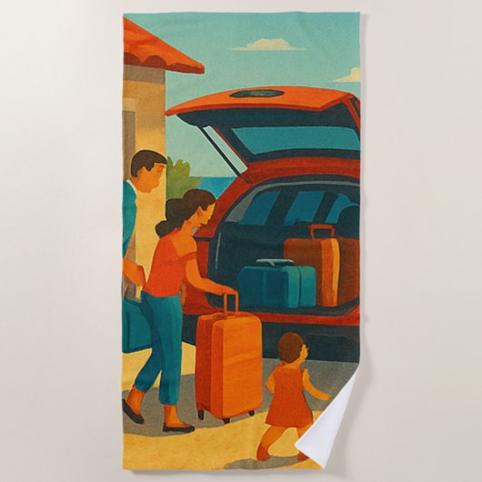 holiday is ビーチタオル (正面)