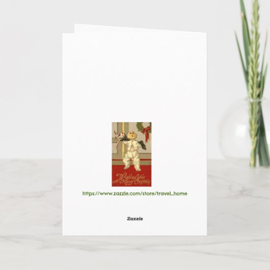 Holiday Joy  カード (裏面)