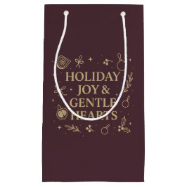 Holiday Joy Gift Bag スモールペーパーバッグ