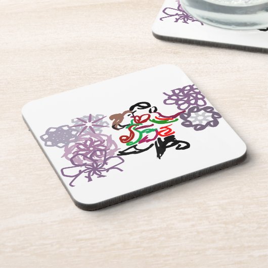 Holiday Kiss  コースター (左側)