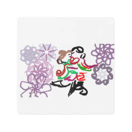 Holiday Kiss  メタルプリント