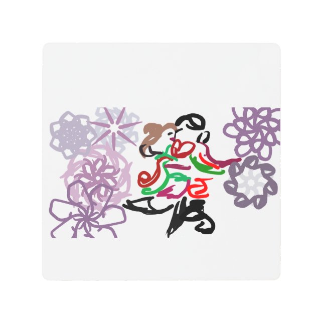 Holiday Kiss  メタルプリント (正面)