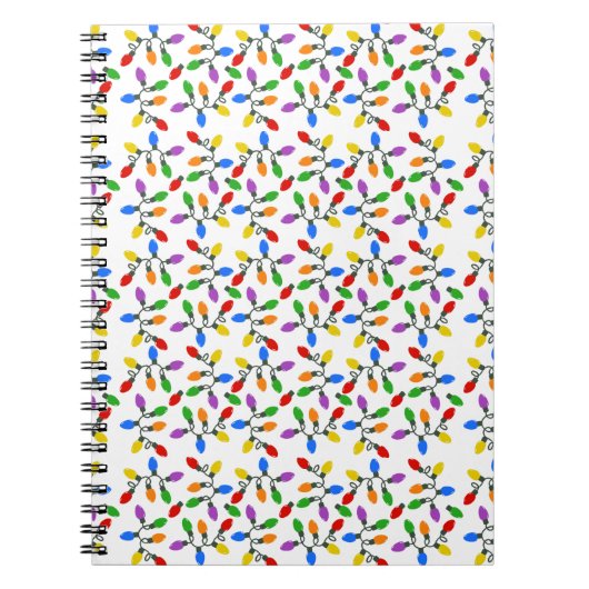 Holiday Lights ノートブック (正面)