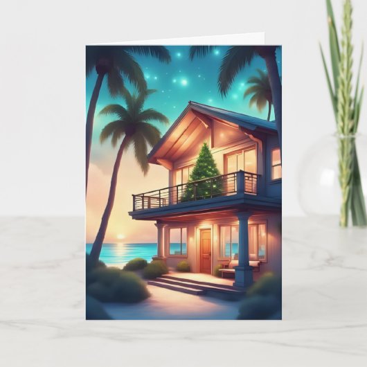 Holiday Lights by the Sea カード (正面)