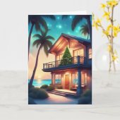 Holiday Lights by the Sea カード (黄色い花)