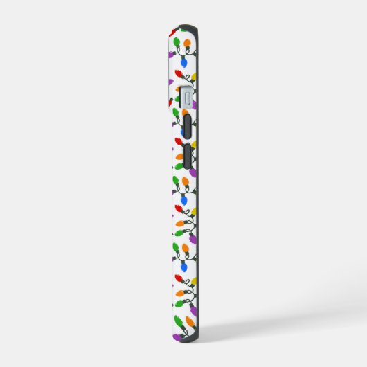 Holiday Lights iPhone 15ケース (左側面)