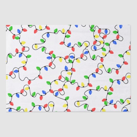 Holiday Lights Tissue Paper 薄葉紙 (正面)