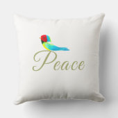 Holiday Little Bird  Messenger of Peace クッション (裏面)