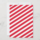 Holiday LOVE 3写真クリスマスミニマル写真 招待状 (裏面)