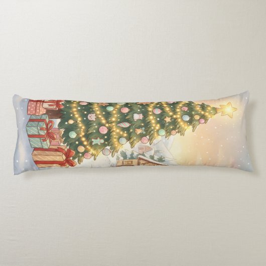 Holiday Magic Christmas Pillow ボディピロー (裏面)
