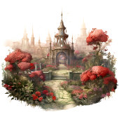 Holiday Magical Castle Decoupage Paper 薄葉紙