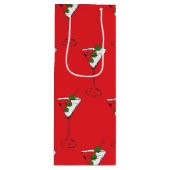 Holiday martini wine bag ワインギフトバッグ (正面)