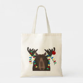 Holiday Moose Tote Bag トートバッグ (裏面)