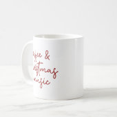 Holiday Morning Coffee Mug for Family & Friends コーヒーマグカップ (正面左)