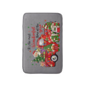 Holiday Most Wonderful Time Of The Year バスマット (正面縦)