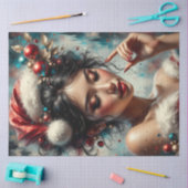 Holiday Muse Glamorous Christmas Fantasy Decoupage 薄葉紙 (クラフト)