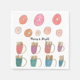 Holiday napkins スタンダードカクテルナプキン