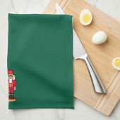 Holiday Nutcracker Kitchen Towel キッチンタオル (四つ折り)