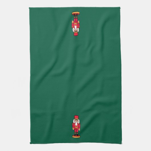 Holiday Nutcracker Kitchen Towel キッチンタオル (縦)