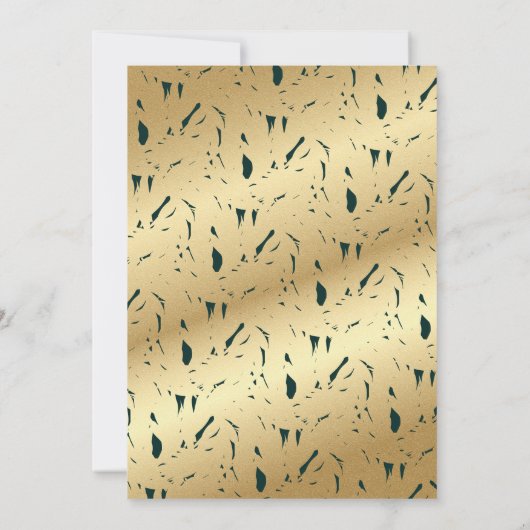 Holiday Open House Invitation 招待状 (裏面)