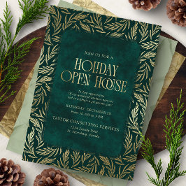 Holiday Open House Invitation 招待状