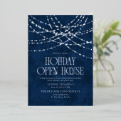 Holiday Open House Invitation 箔招待状 (立ち正面)