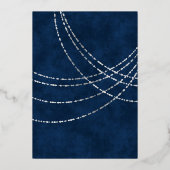 Holiday Open House Invitation 箔招待状 (裏面)