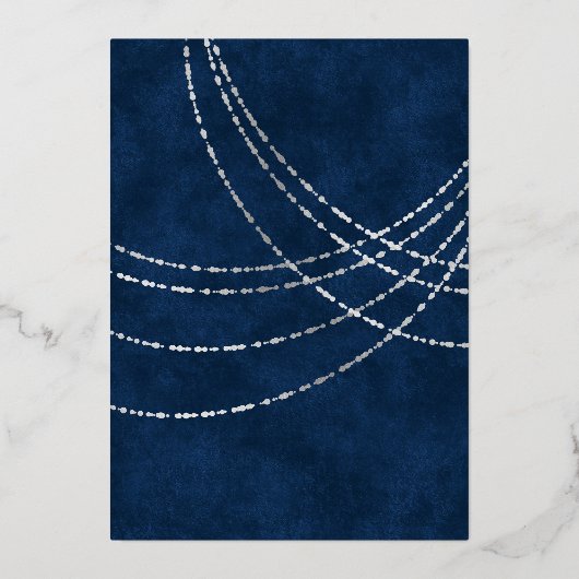 Holiday Open House Invitation 箔招待状 (裏面)