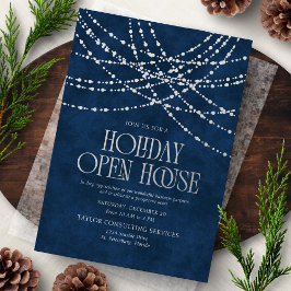 Holiday Open House Invitation 箔招待状