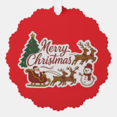 Holiday Ornaments オーナメントカード (正面)