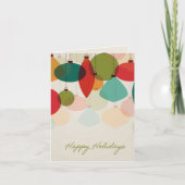 Holiday Ornaments Card カード (正面)