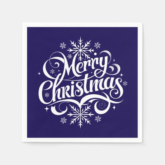 Holiday Paper Napkins スタンダードカクテルナプキン (正面)