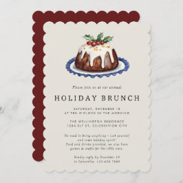 Holiday Party Festive Holiday Brunch Christmas 招待状