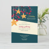 Holiday Party Invitation 招待状 (スタンド正面)