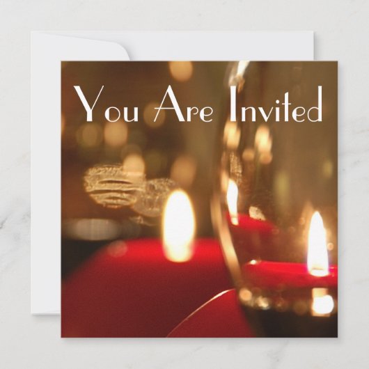 Holiday Party Invitation 招待状 (正面)