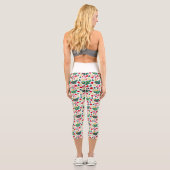 Holiday Pattern High Waisted Capris カプリレギンス (裏面)