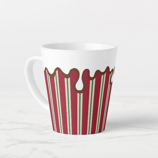 Holiday Peppermint Coffee Cup カフェラテマグ (左アングル)