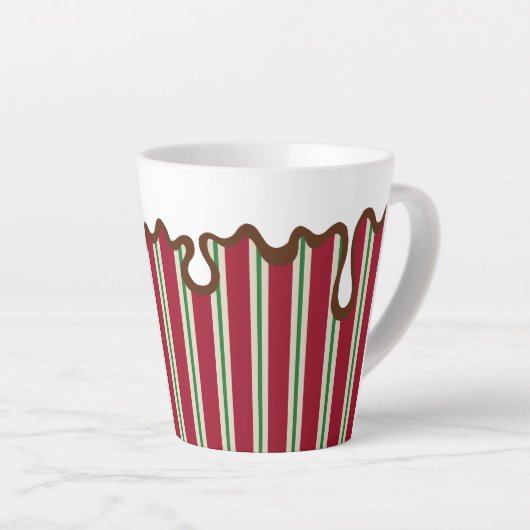 Holiday Peppermint Coffee Cup カフェラテマグ (右アングル)