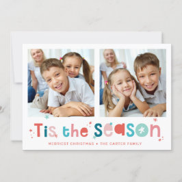 HOLIDAY PHOTOおもしろい引用文このシーズン2写真 シーズンカード