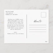 Holiday Photoはがき シーズンポストカード (裏面)