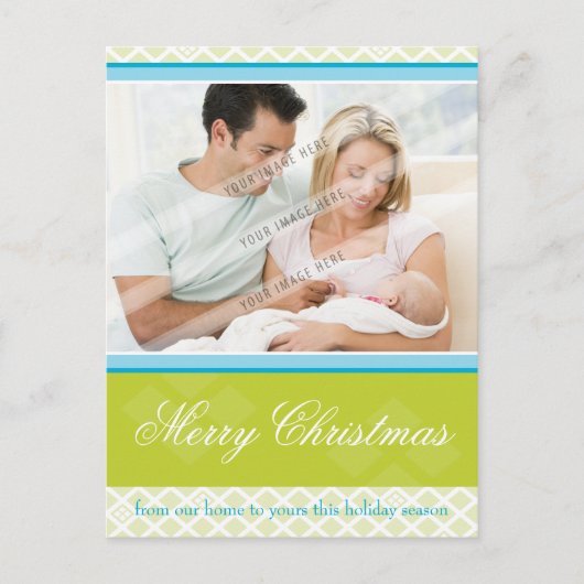 HOLIDAY PHOTOはがき::ソフトなダイヤモンド3 シーズンポストカード (正面)