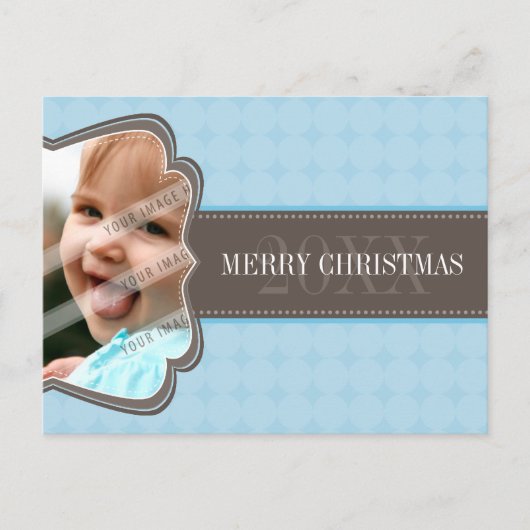 HOLIDAY PHOTOはがき：: decorativeband 1L シーズンポストカード (正面)